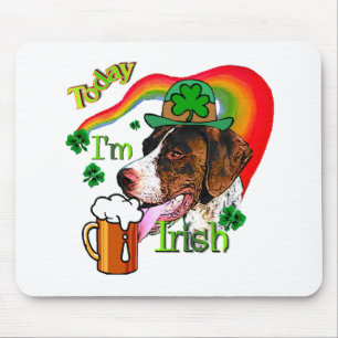 German Shorthaired Pointer St Pattys Mouse Pad
