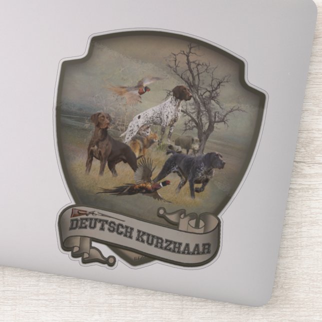 German Shorthaired Pointer    Sticker (Detail)