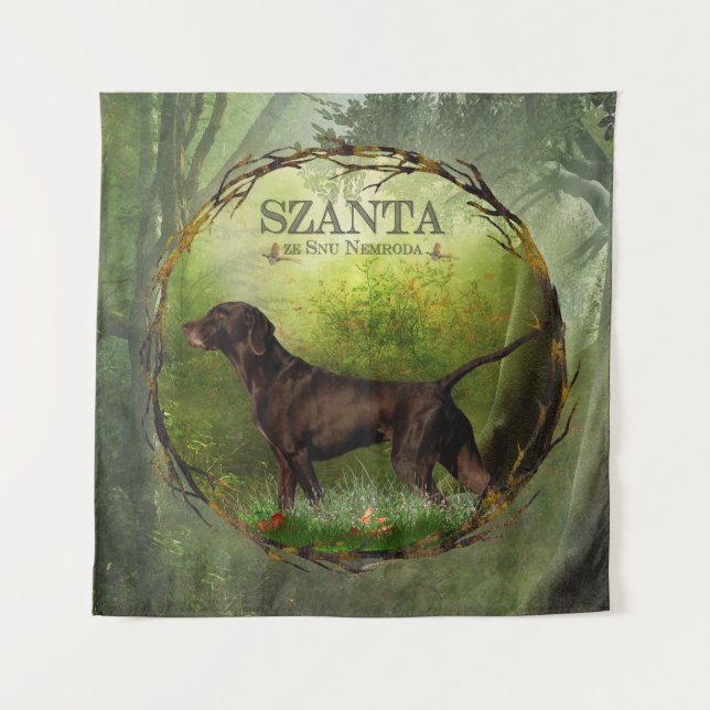 German Shorthaired Pointer ,,SZANTA from Nemrod's  Tapestry (Front)