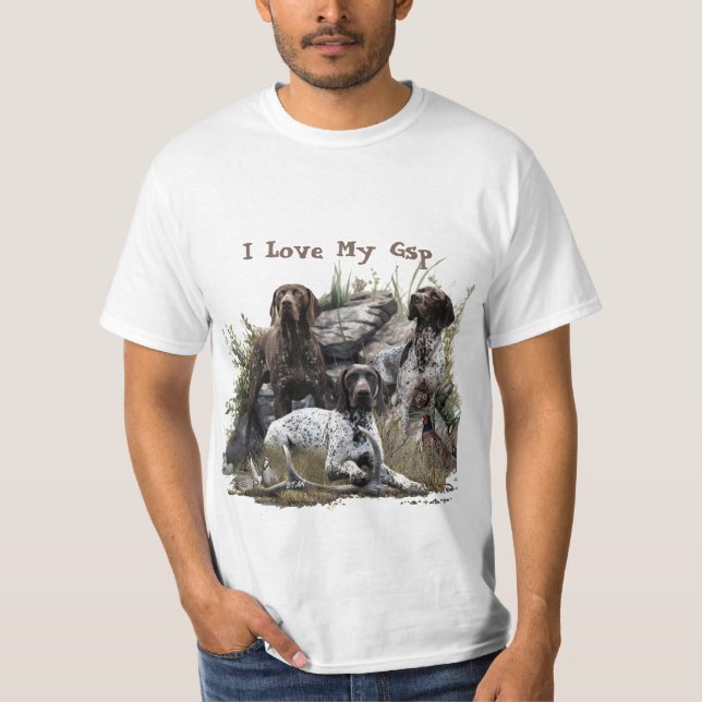 German Shorthaired Pointer  T-Shirt (Front)