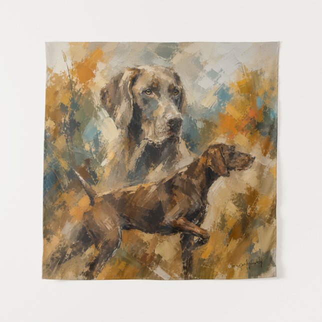 German Shorthaired Pointer  Tapestry (Front)