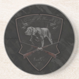 German Shorthaired Pointer  Tapestry Outdoor Pillo Coaster