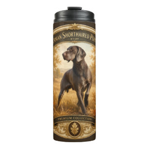 German Shorthaired Pointer Thermal Tumbler