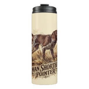 German Shorthaired Pointer Thermal Tumbler