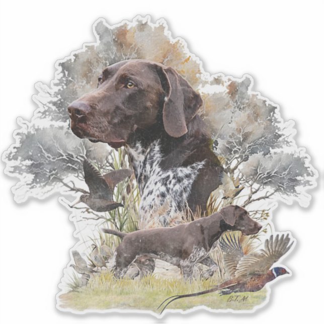 German Shorthaired Pointers  (Front)