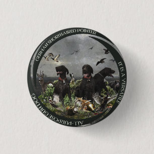 German Shorthaired Pointers 3 Cm Round Badge