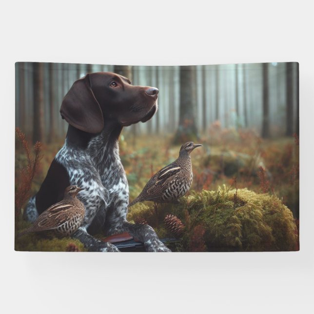 German Shorthaired Pointers Banner (Horizontal)