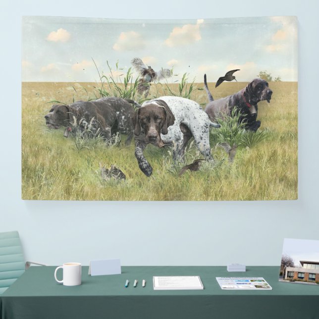 German Shorthaired Pointers  Banner (Tradeshow)