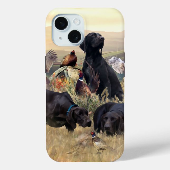 German Shorthaired Pointers  Case-Mate iPhone Case (Back)