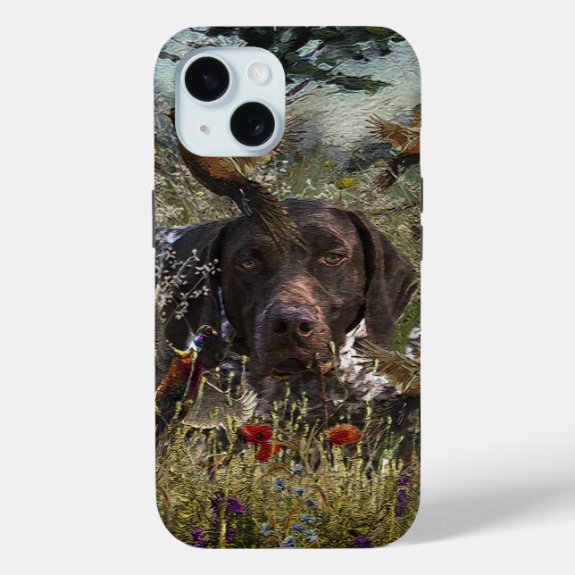 German Shorthaired Pointers  Case-Mate iPhone Case (Back)