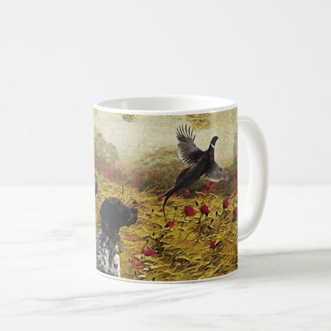 German Shorthaired Pointers Coffee Mug (Front Right)