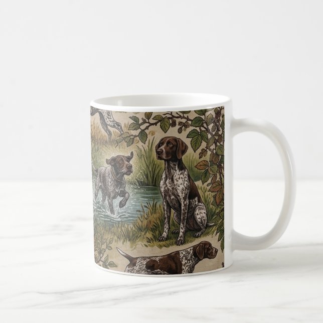 German Shorthaired Pointers  Coffee Mug (Right)