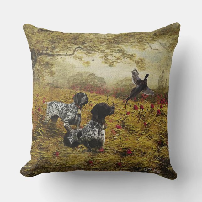 German Shorthaired Pointers Cushion (Front)