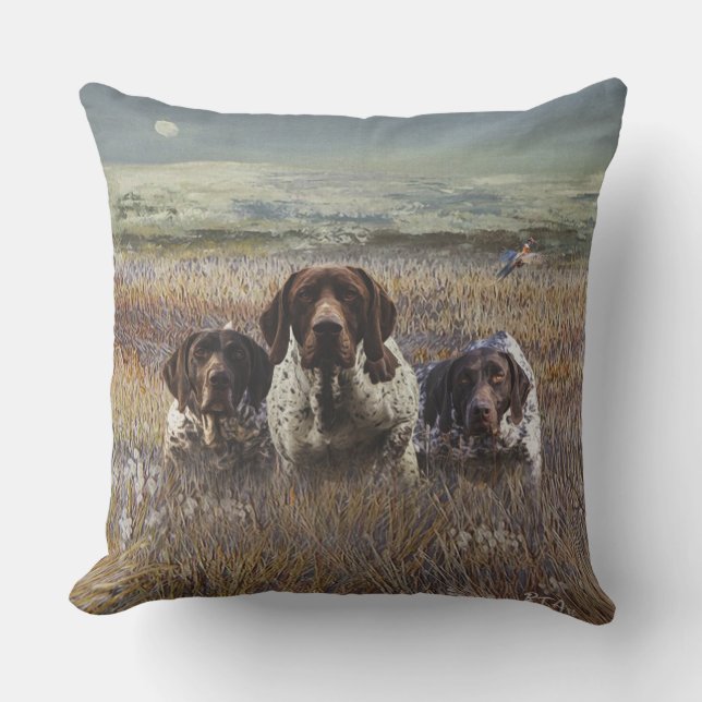 German Shorthaired Pointers Cushion (Front)