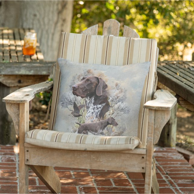 German Shorthaired Pointers  Cushion (Chair)