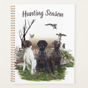German Shorthaired Pointers (GSP), a hunting pheas Planner