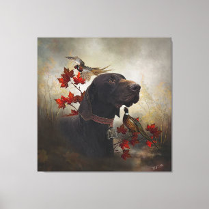 German Shorthaired Pointers (GSP) Canvas Print
