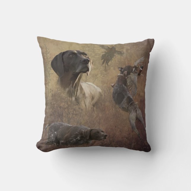 German Shorthaired Pointers (GSP)   Cushion (Front)