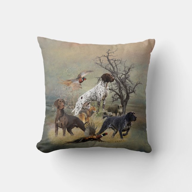 German Shorthaired Pointers (GSP)     Cushion (Front)