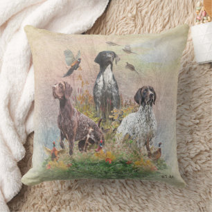 German Shorthaired Pointers (GSP) Cushion