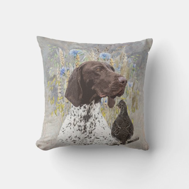 German Shorthaired Pointers (GSP)  Cushion (Front)