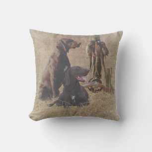 German Shorthaired Pointers (GSP) Postcard Coffee Cushion