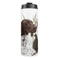 German Shorthaired Pointers (GSP) Postcard Coffee