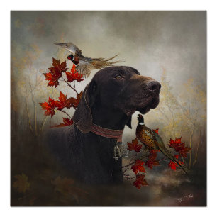 German Shorthaired Pointers (GSP) Poster