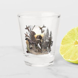 German Shorthaired Pointers (GSP)    Shot Glass