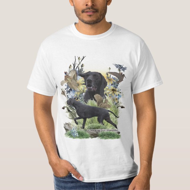 German Shorthaired Pointers (GSP)   T-Shirt (Front)