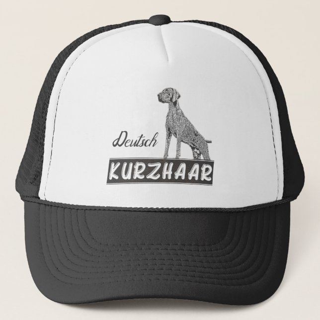 German Shorthaired Pointers (GSP)  Trucker Hat (Front)