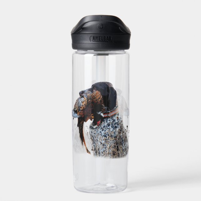 German Shorthaired Pointers (GSP)     Water Bottle (Back)