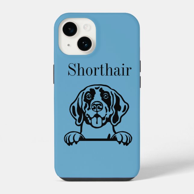 German Shorthaired Pointers iPhone Case (Back)