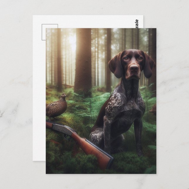 German Shorthaired Pointers Postcard (Front/Back)