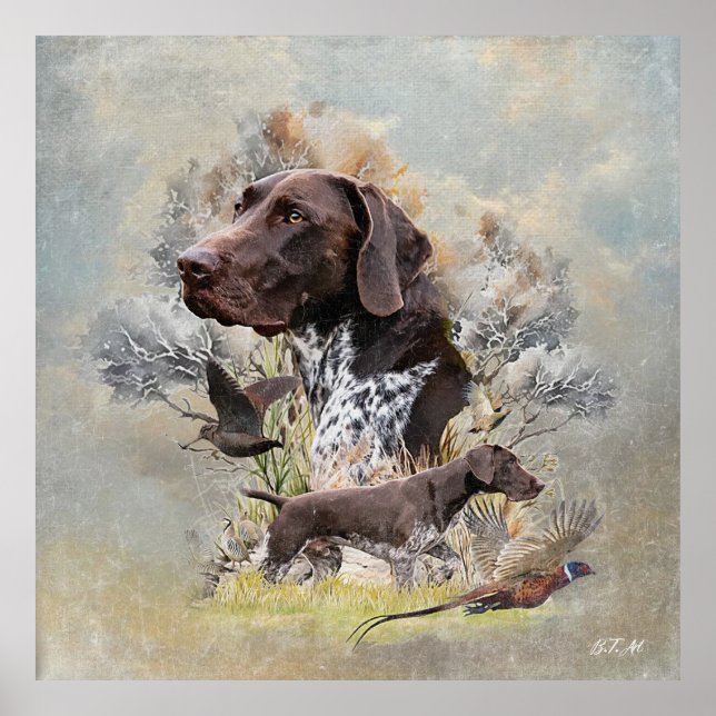 German Shorthaired Pointers  Poster (Front)