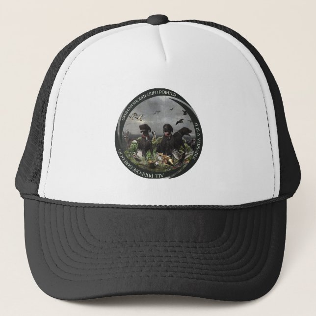 German Shorthaired Pointers Trucker Hat (Front)