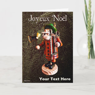 German "Smoker Man" Incense Burner Card