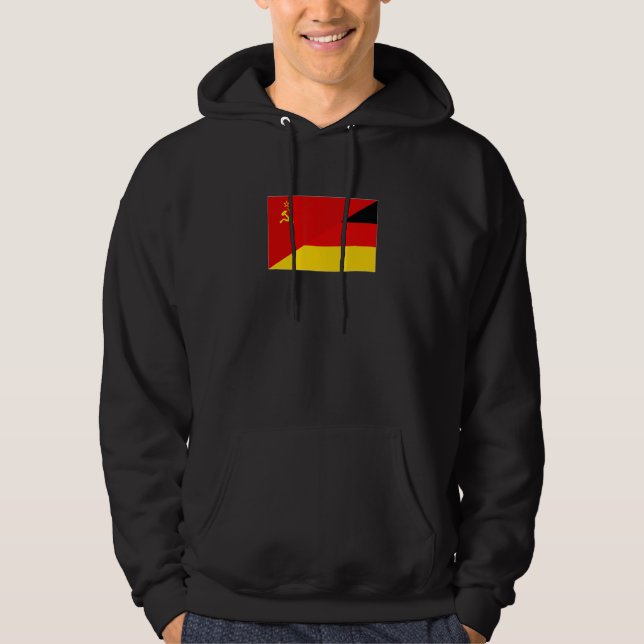 German Soviet Germany Soviet Union German UDSSR Hoodie (Front)