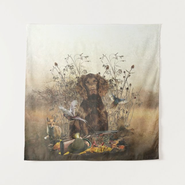 German Spaniel, Wachtelhund Tapestry (Front)