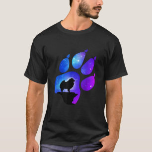 German Spitz Paw Dog Lover Mum Dad T-Shirt