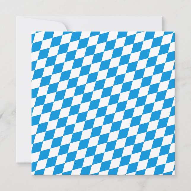 German State Of Bavaria - Flag Colours Pattern (Front)