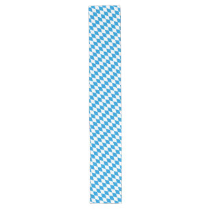 GERMAN STATE OF BAVARIA Flag Colours pattern Long Table Runner
