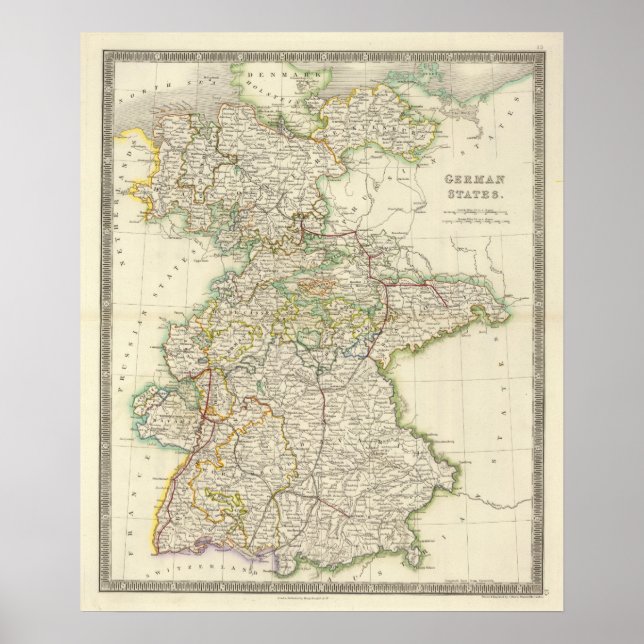 German States Poster (Front)