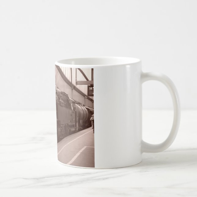 German Steam Locomotive Coffee Mug (Right)