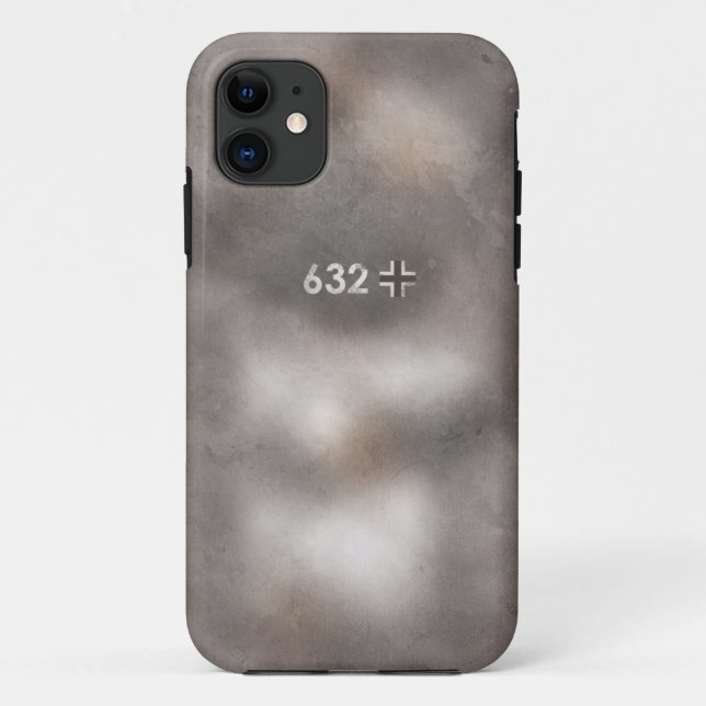 German Tank Germang Gray (winter camouflage) Case-Mate iPhone Case (Back)
