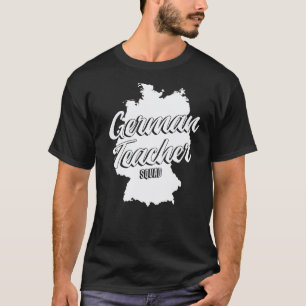 German Teacher Germany Flag Language Lesson Studen T-Shirt