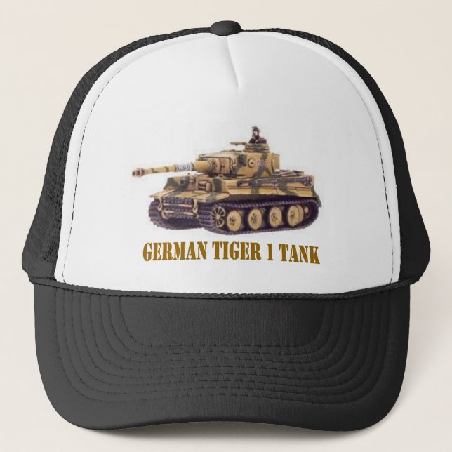GERMAN TIGER 1 TANK TRUCKER HAT (Front)