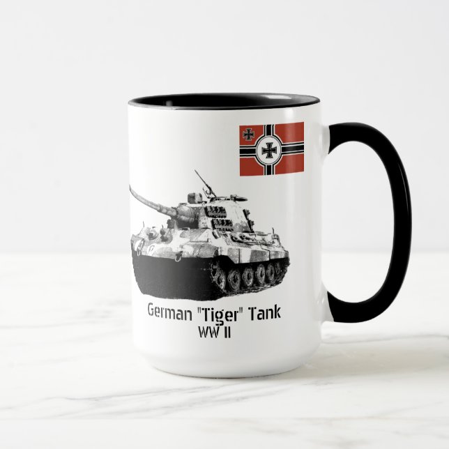 GERMAN -"Tiger"  TANK Mug (Right)