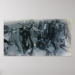 German Troops Poster