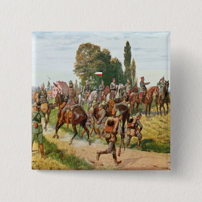 German Uniforms 15 Cm Square Badge (Front)